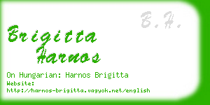 brigitta harnos business card